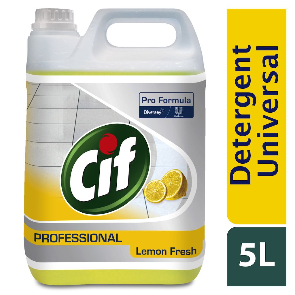 Cif Professional Detergent Universal Lemon Fresh 2x5L